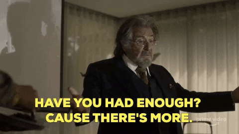 Excited Al Pacino GIF by Hunters Excited Al Pacino GIF by Hunters