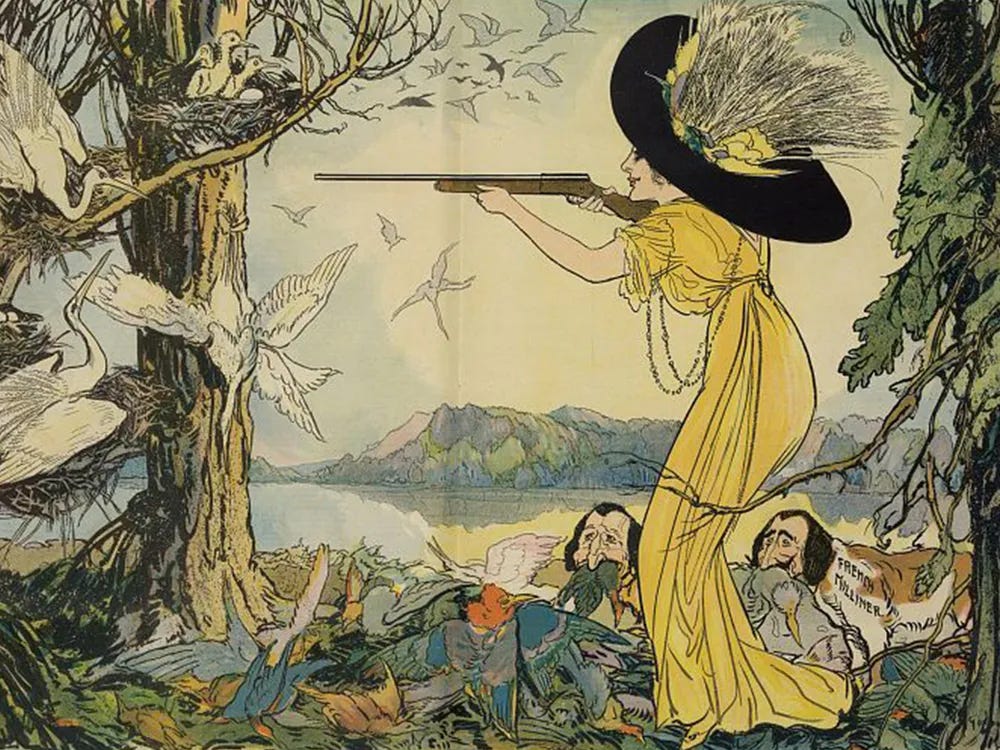 The woman behind the gun The woman behind the gun