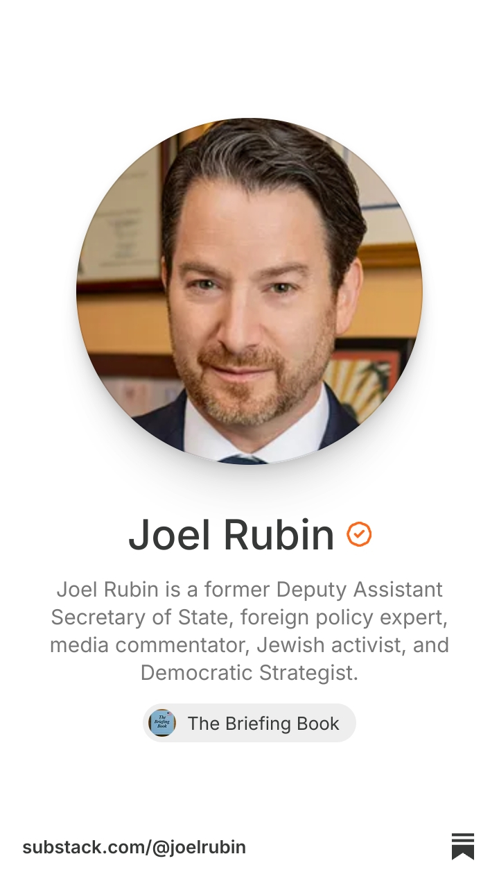 Joel Rubin | Substack