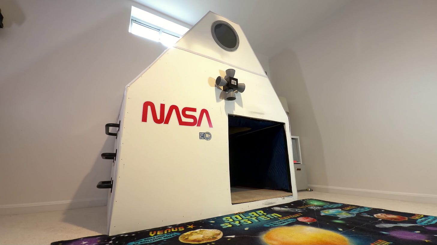 Building A Rocketship Building a Rocket Ship in the Basement - Make: