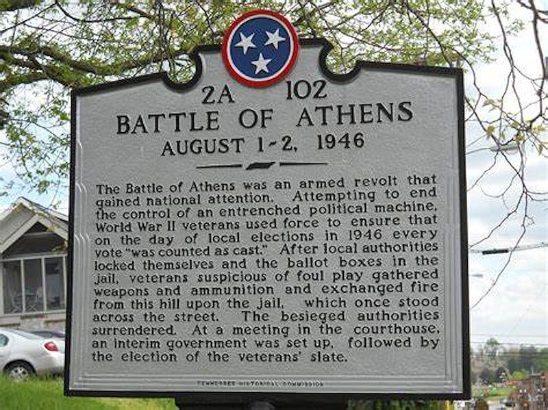 Local history: Veterans quash 1946 Athens election violence ...