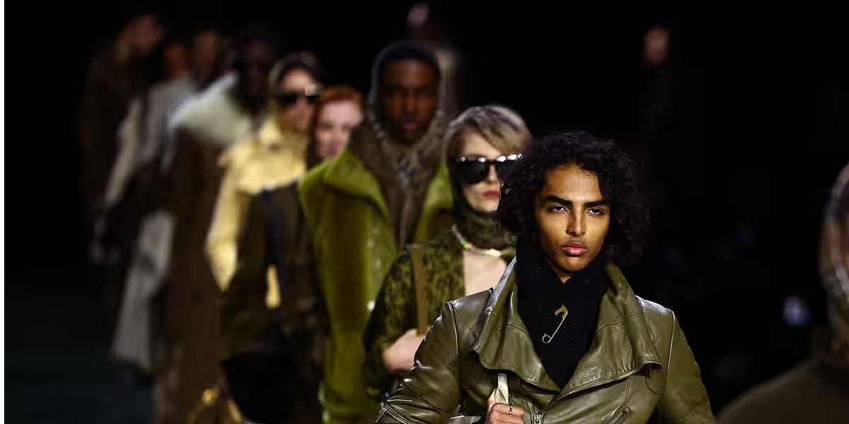 The Showcase of the Burberry Fall/Winter 2024 Collection at LFW