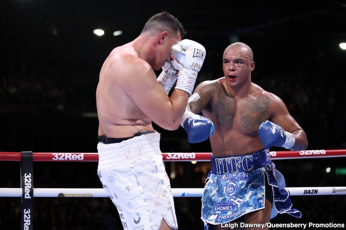 Image: Hearn Blasts Wardley-Huni Referee: "He Didn't Even Let Him Get to 10"