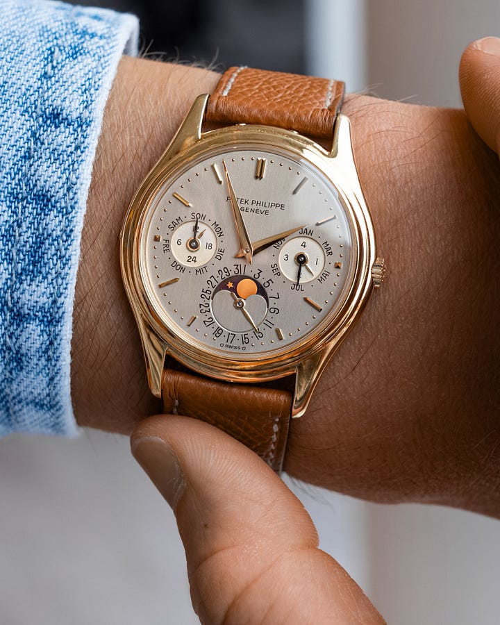 Neovintage watches and patek philippe 3940