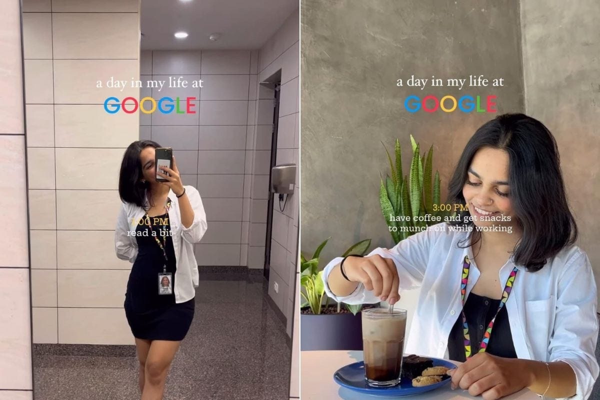 Free Snacks to Gym Sessions, How a Google Employee's Day Looks Straight From 'Nani Ka Ghar' | Viral News - News18 Free Snacks to Gym Sessions, How a Google Employee's Day Looks Straight From 'Nani Ka Ghar' | Viral News - News18