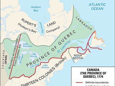 Quebec: 1774