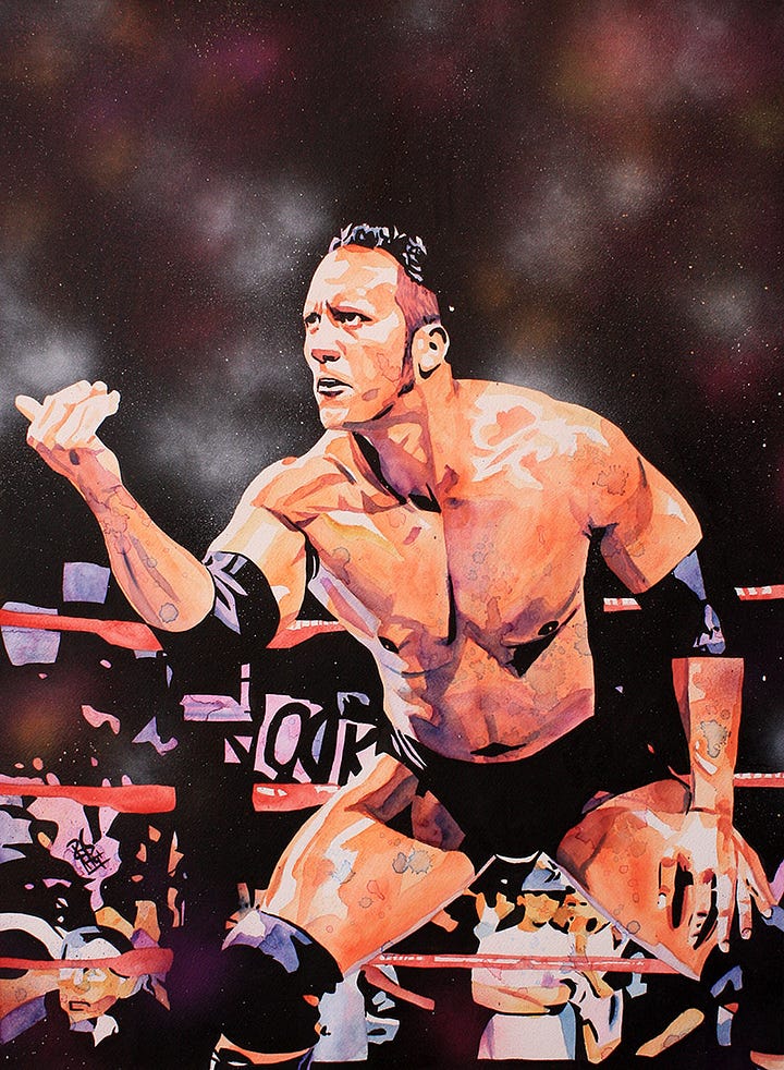 Paintings of The Rock