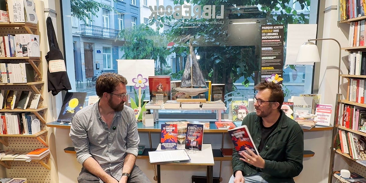 Vidéo en français: First public reading of Le Continent Captif