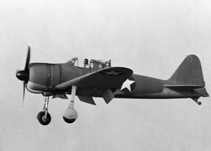 The Zero in U.S. markings on a test hop over San Diego. US Navy. The Zero in U.S. markings on a test hop over San Diego. US Navy.