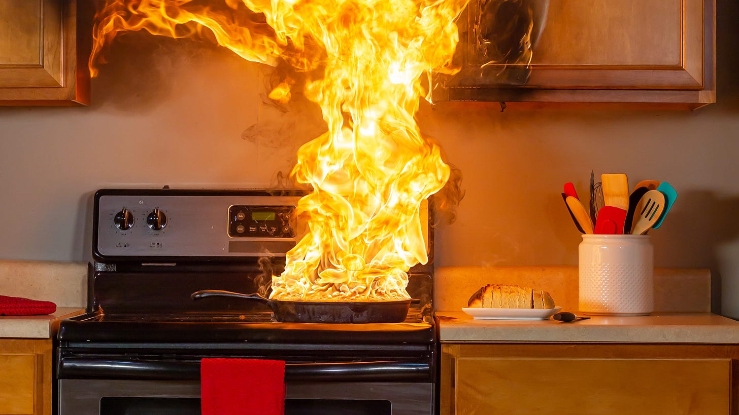 Texas came in 6th for home fires from cooking, so stay safe with these tips