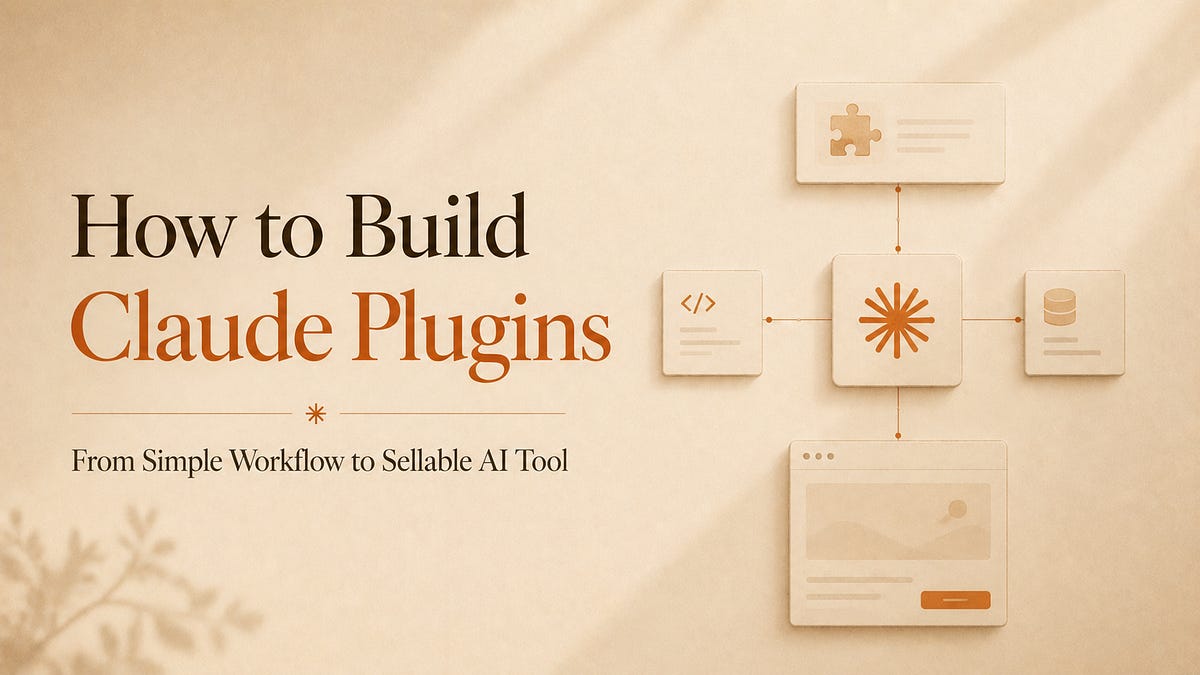 How to Build Claude Plugins and Turn it into Small Business