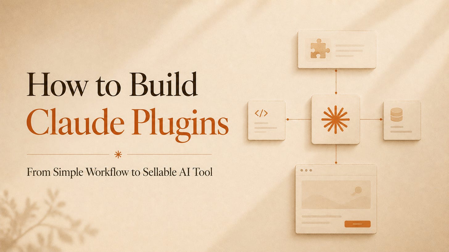 How to Build Claude Plugins and Turn it into Small Business