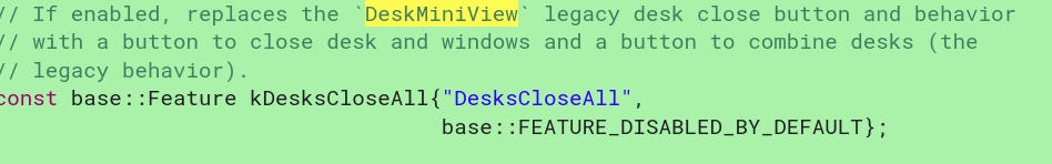 Chrome OS virtual desks update