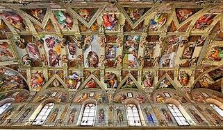 Image result for michelangelo sistine chapel