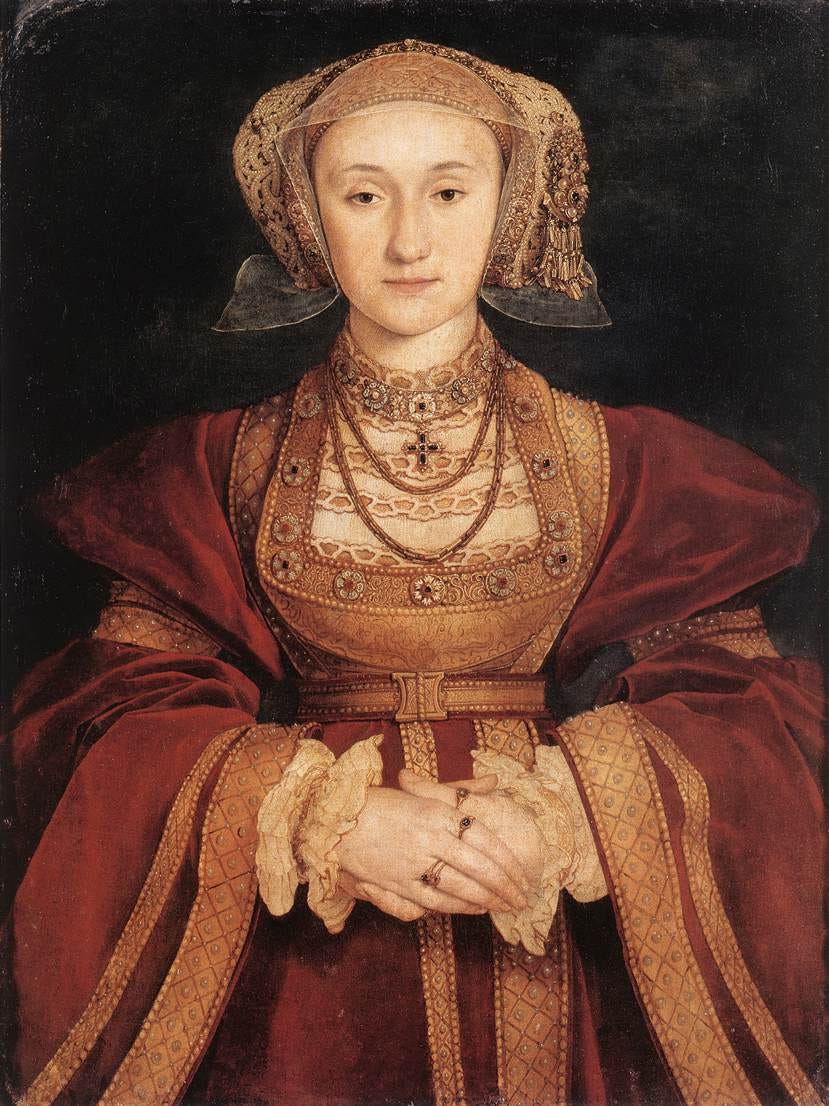 Holbein Anne of Cleves portrait Holbein Anne of Cleves portrait
