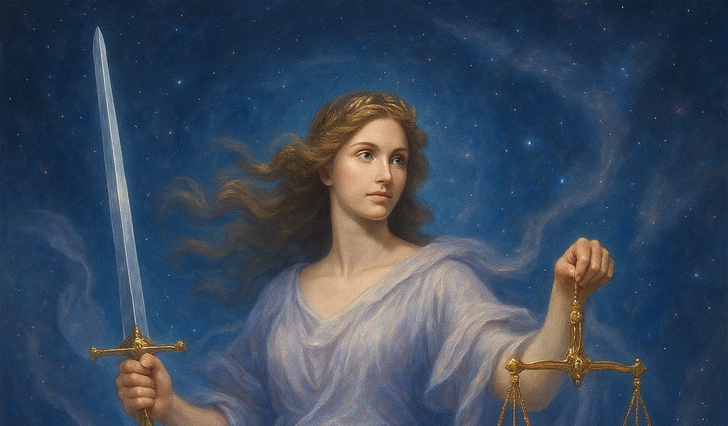 🌸 The Radiance of Divine Balance - by Alice Cellia