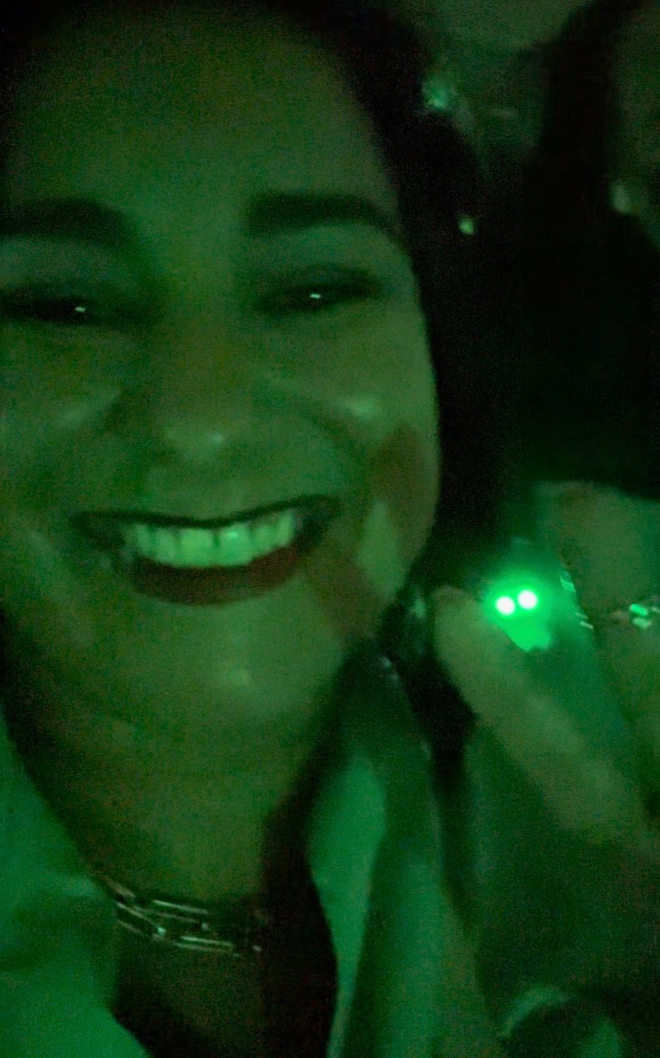 Woman at a Feid concert
