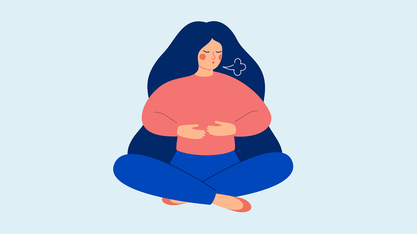 Breathing exercises for beating stress and creating calm