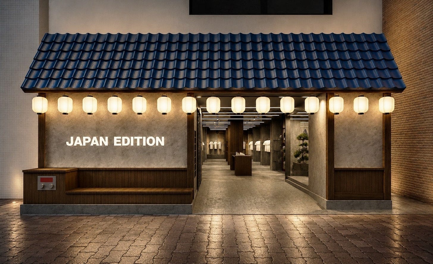 日本のクラフトマンシップに特化したセレクトショップ〈JAPAN EDITION〉が銀座に旗艦路面店舗を並木通りにオープン | 株式会社TOKYO  BASEのプレスリリース
