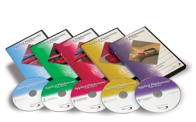 Applied Phlebotomy Video Series - Full Collection (5 DVD)