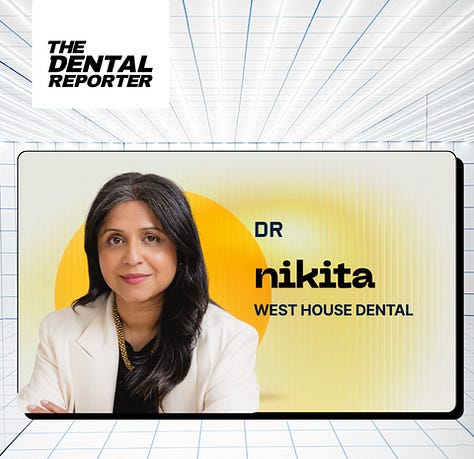 Portraits of UK principal dentists Dr Nikita Mehta of West House Dental, Dr Amrinder Singh Baidwan of Caversham Heights Smile Clinic and Dr Sanaa Kader of Indigo Dental, featured in The Dental Reporter on delegation in dental practice.