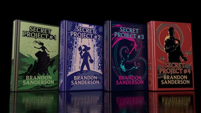 Brandon Sanderson's Kickstarter for 4 secret novels raises $15M in ... Brandon Sanderson's Kickstarter for 4 secret novels raises $15M in ...