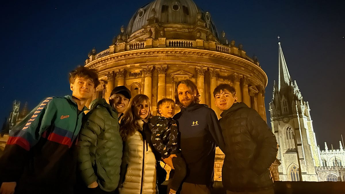 In the footsteps of Oxford's giants