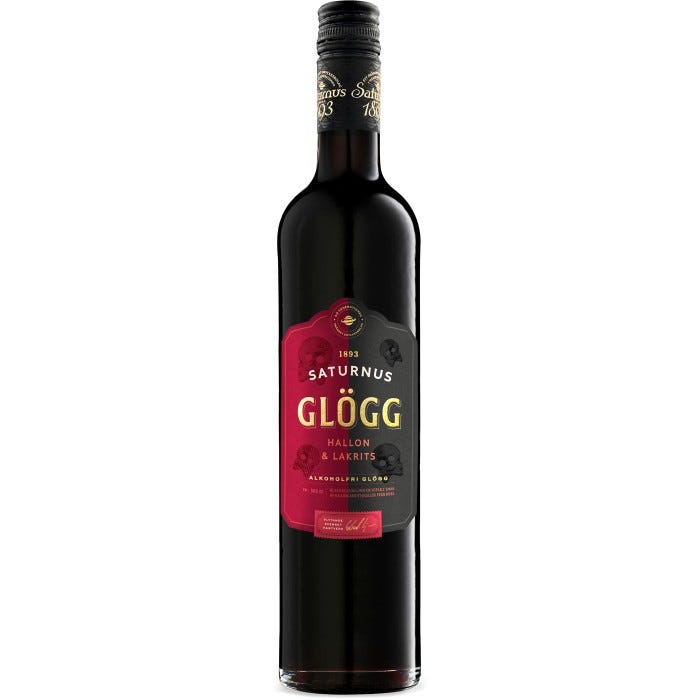 SATURNUS GLÖGG HALLON &amp; LAKRITS ( Sweden)