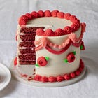 Birthday Cake Club: Raspberry Red Velvet