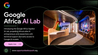 🌍🤖 Google Africa Applied AI Lab 2026 | Build Africa's Next AI Startup with Google 🚀
