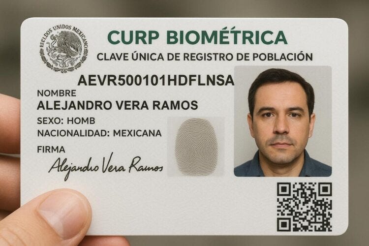 Biometric CURP Biometric CURP