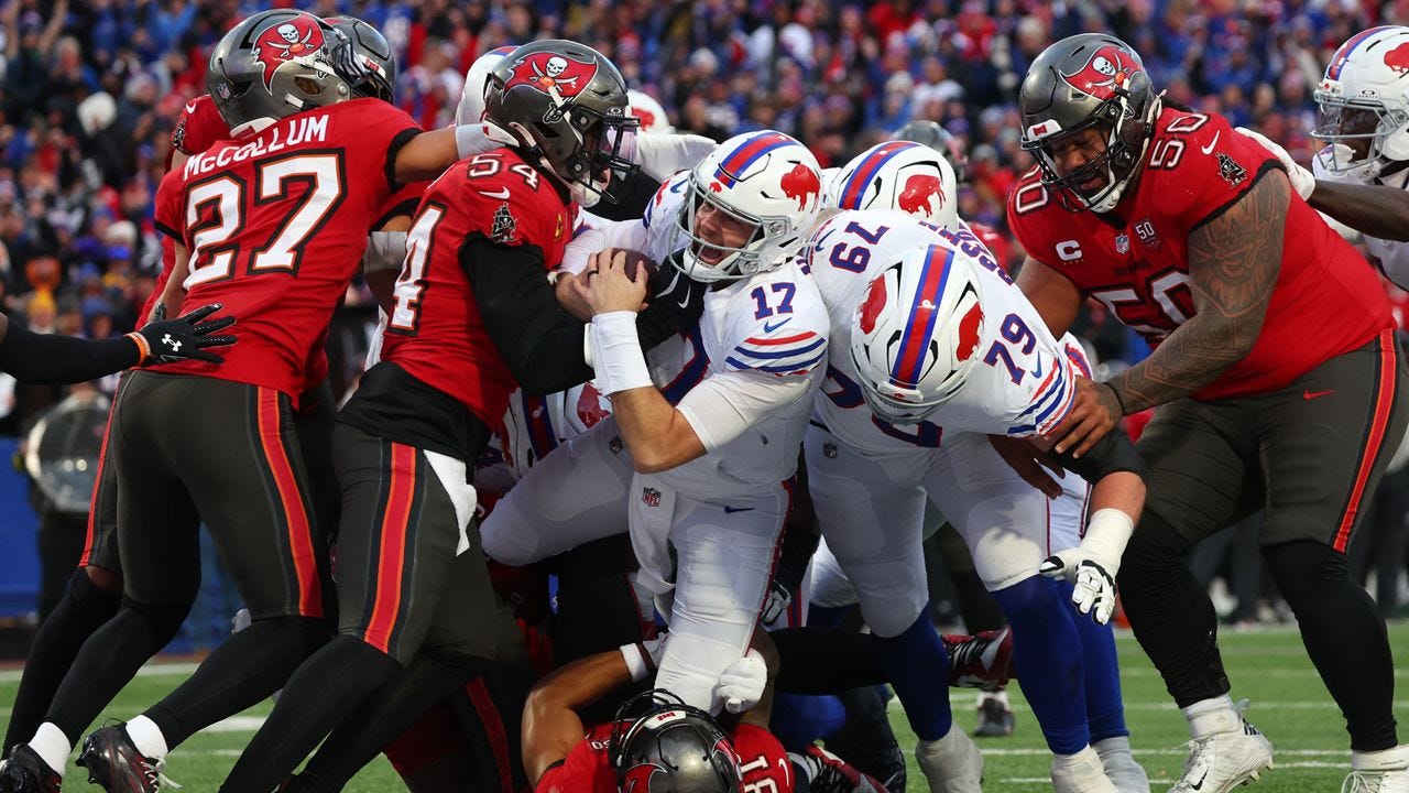 Allen outduels Mayfield as Bills beat Buccaneers 44-32 Allen outduels Mayfield as Bills beat Buccaneers 44-32