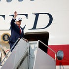 First Draft: ✈️ America’s Most Corrupt President Rides World’s Largest Metaphor for Corruption