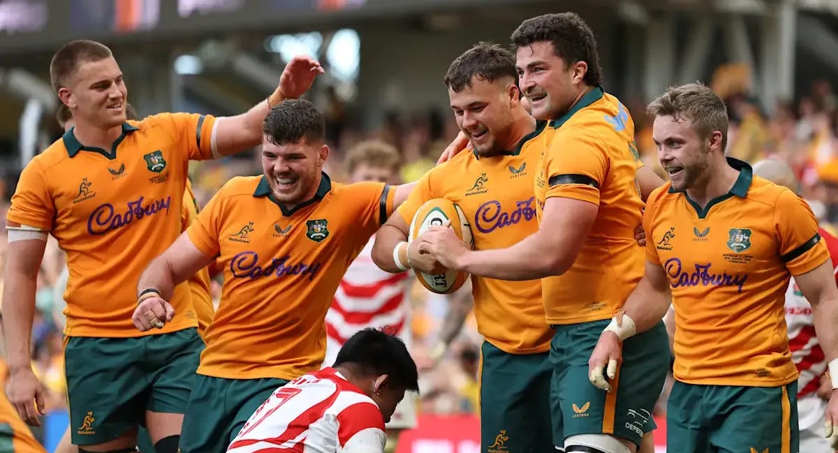 The Wrap: Wallabies front row has a rare day out in Townsville
