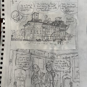 From Script to Page Comic Style