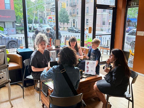 Photos from Seeds, Sips, & Stories, our spring happy hour event at BEM | books & more