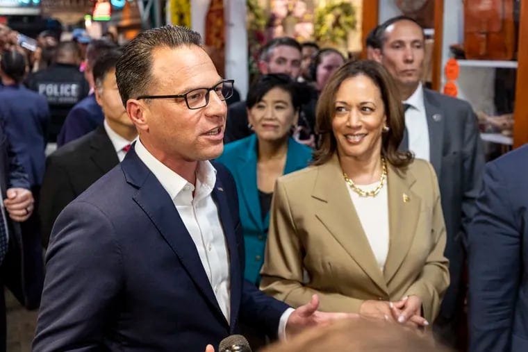 Could Josh Shapiro end up as Kamala Harris' running mate?