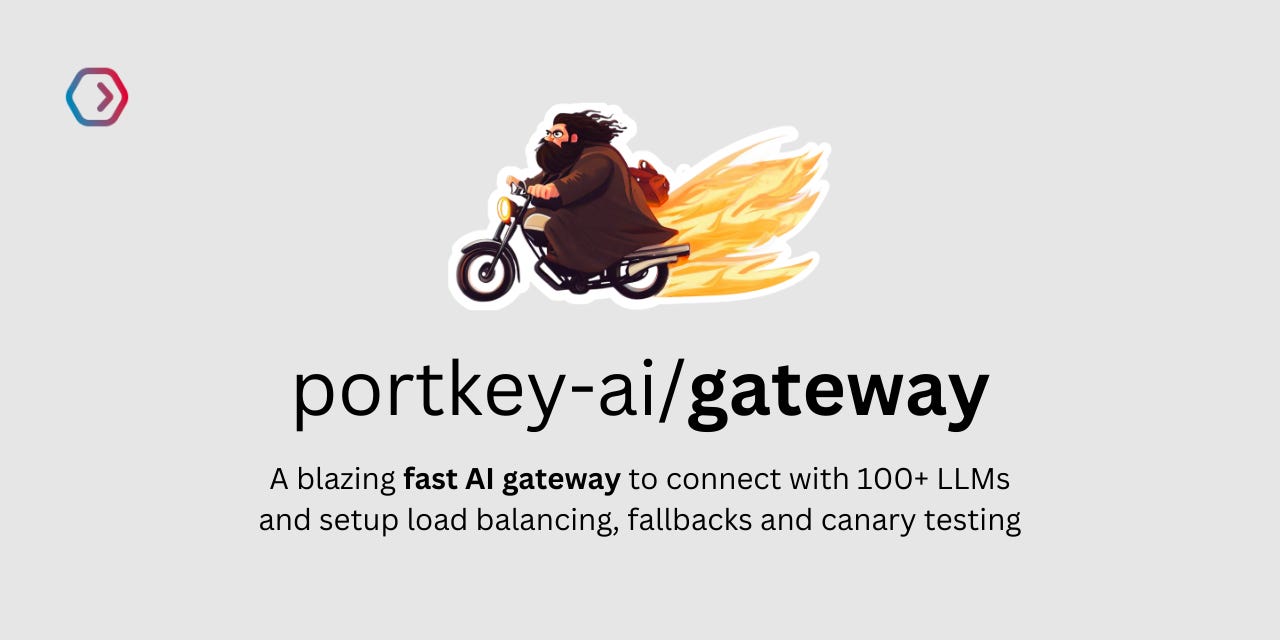 GitHub - Portkey-AI/gateway: A blazing fast AI Gateway with integrated  guardrails. Route to 200+ LLMs, 50+ AI Guardrails with 1 fast & friendly  API.
