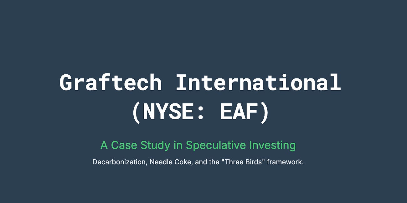 Why I Passed on Graftech (EAF): Riding The Battery Hype, Or Perhaps Not...
