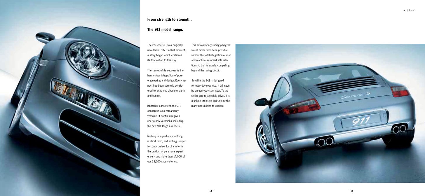 Porsche 911 997 2006 brochure Porsche 911 997 2006 brochure