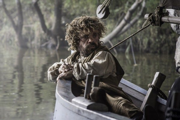 thyron dinklage riverboat on game of thrones kill boy images recap 2015 thyron dinklage riverboat on game of thrones kill boy images recap 2015