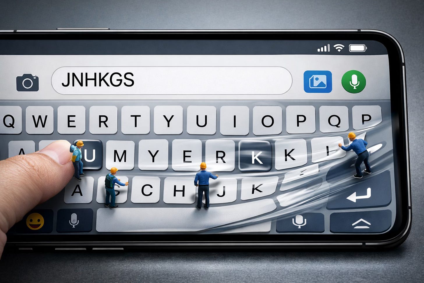 Secondo ChatGPT il problema è tutto nel lavoro dei microscopici omini che vivono nelle tastiere degli iPhone