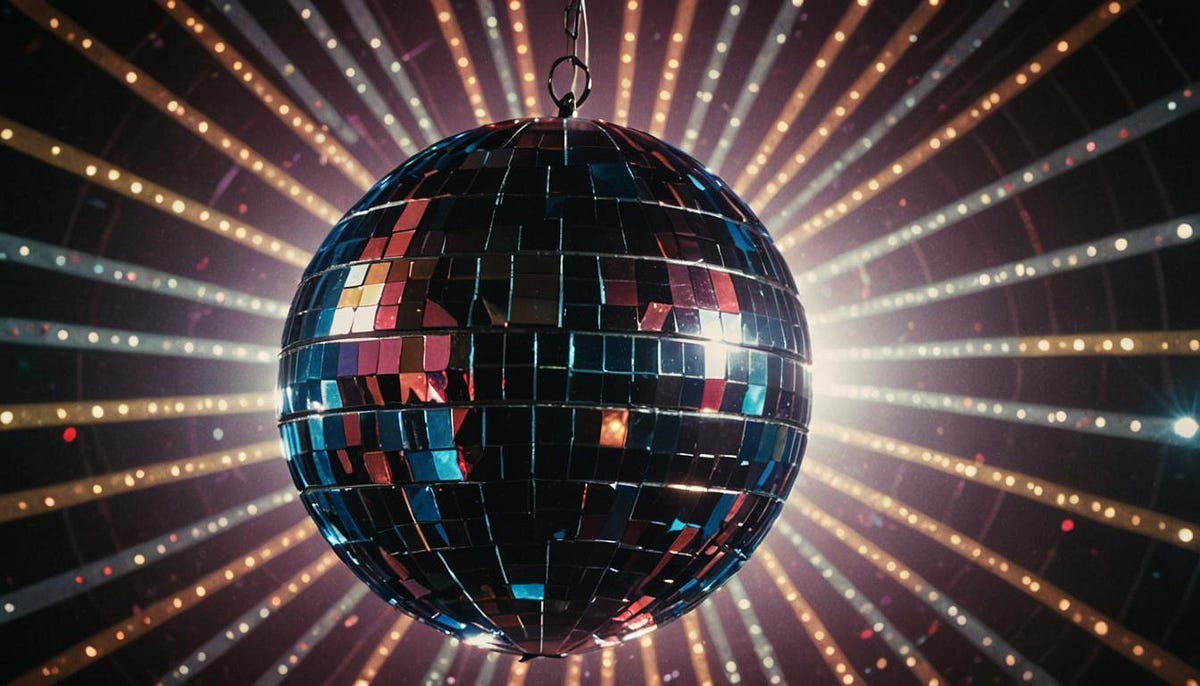 Large disco ball Large disco ball