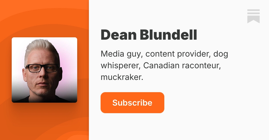 Dean Blundell | Substack