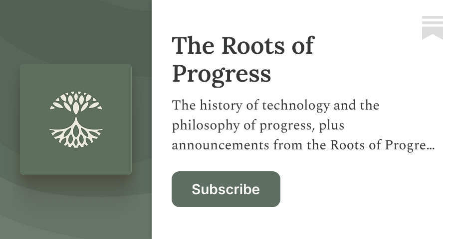 Progression Rootes About - The Roots of Progress