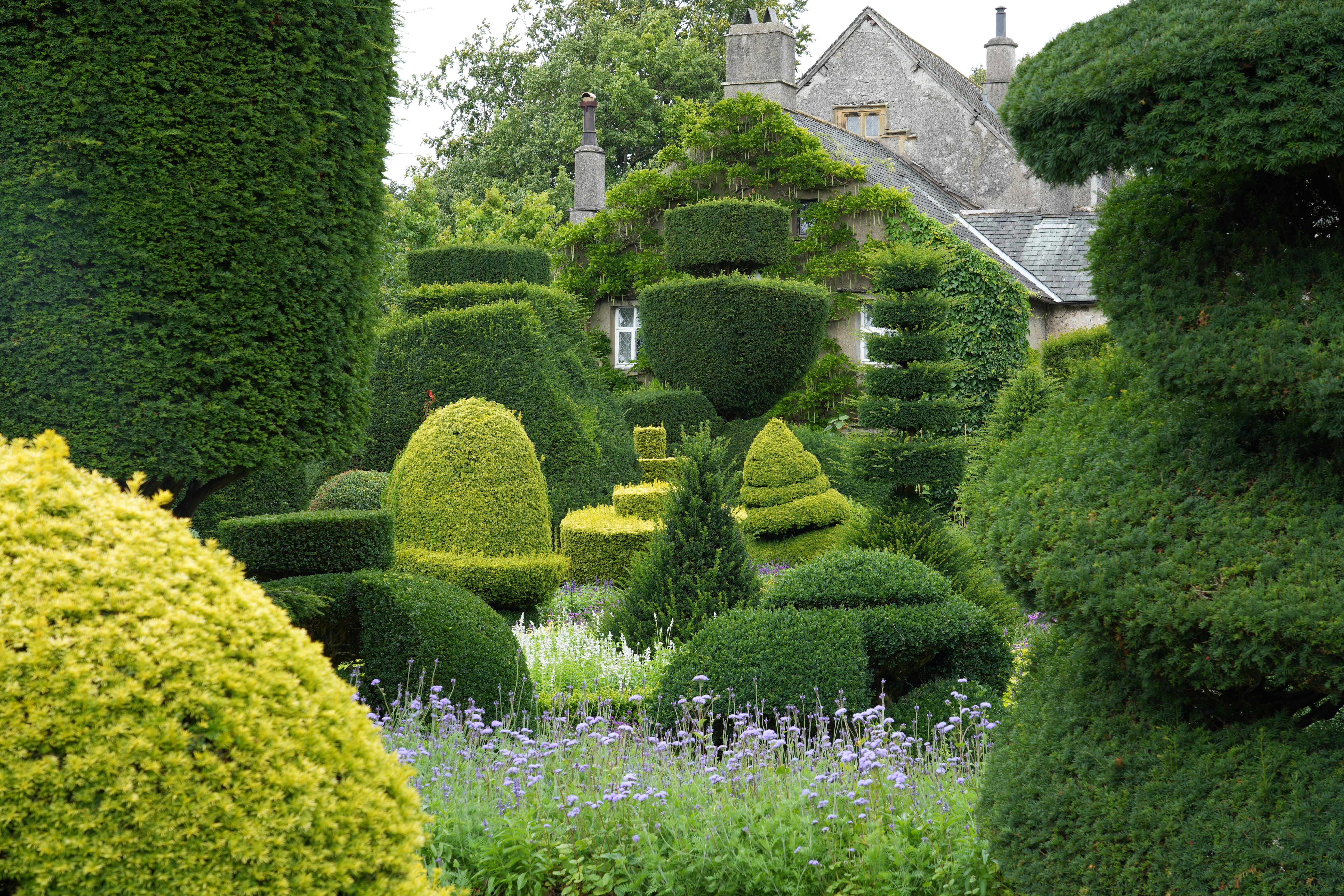 Topiary garden at Levens Hall