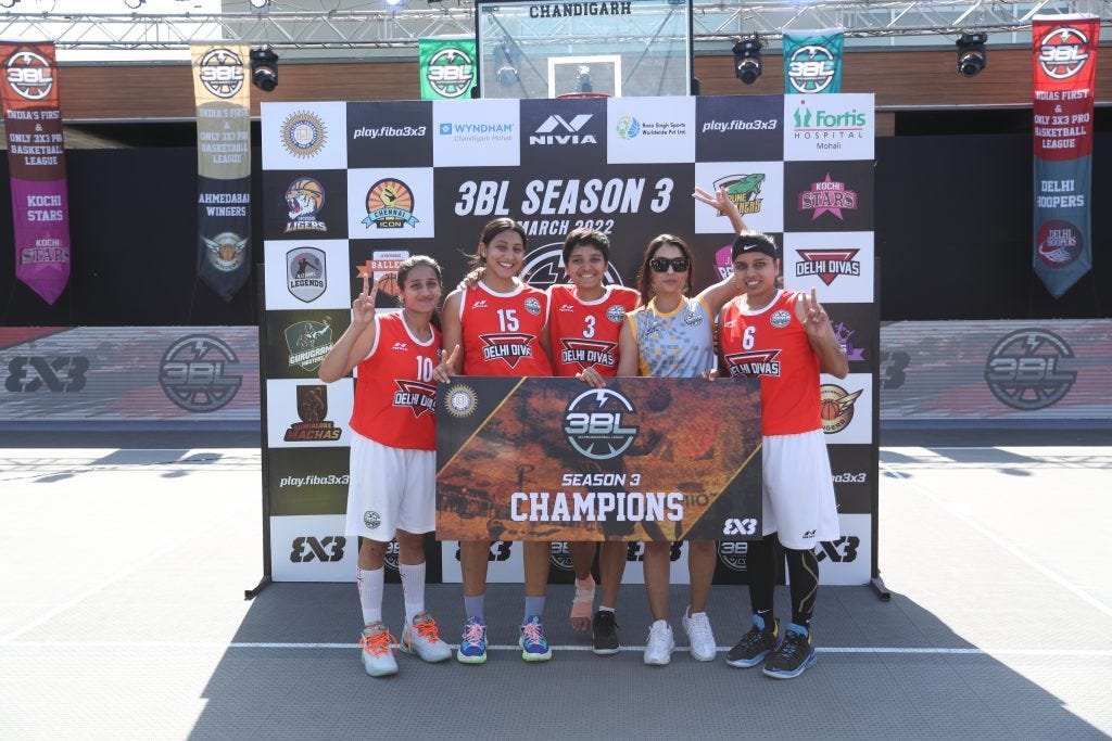 Delhi Divas 3BL Season 3, Round 1 Women's Champion Delhi Divas 3BL Season 3, Round 1 Women's Champion