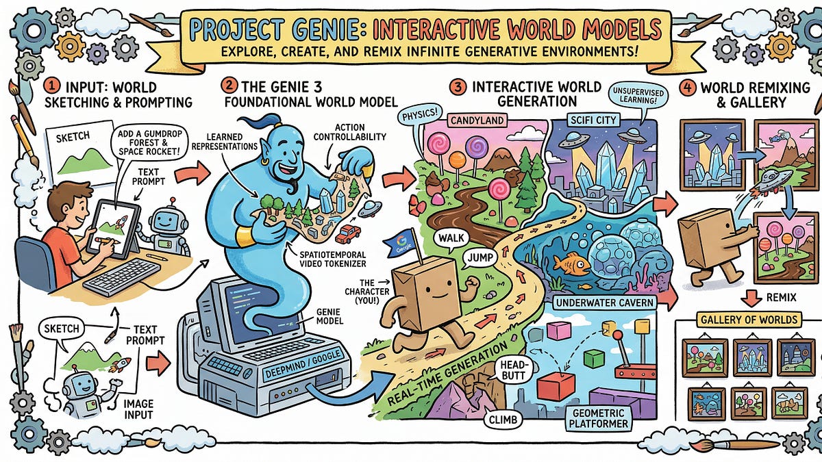 The Sequence Knowledge #838: Project GENIE: Building Playable Worlds from Pixels