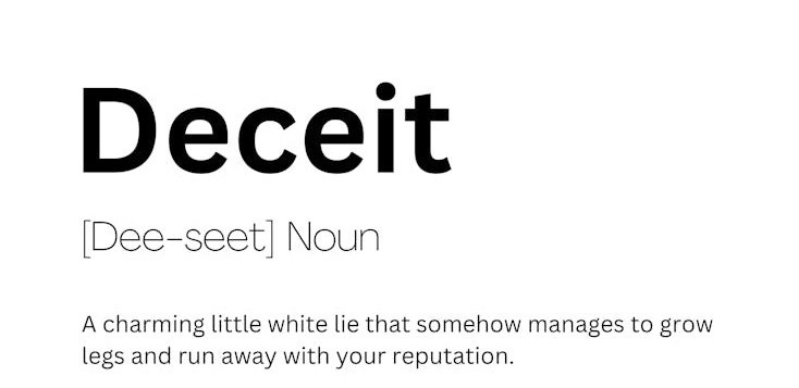Deceit Definition Meaning 1 Art Print by Kaigozen – Fy! Deceit Definition Meaning 1 Art Print by Kaigozen – Fy!