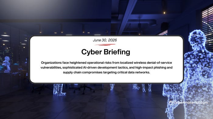 Cyber Briefing – June 30, 2026 – CyberMaterial